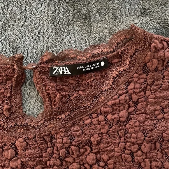 Zara lace crop top - Picture 4 of 4